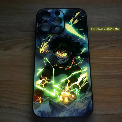 Case for iPone: My Hero Academia Deku Bakugou Boku