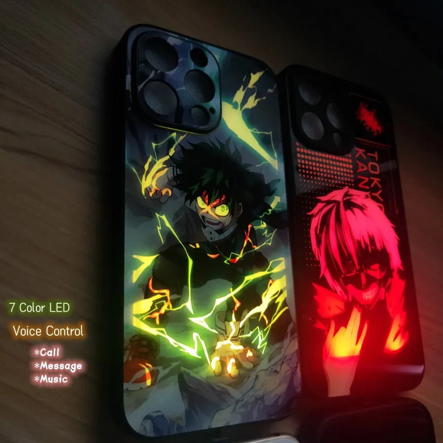 Case for iPone: My Hero Academia Deku Bakugou Boku